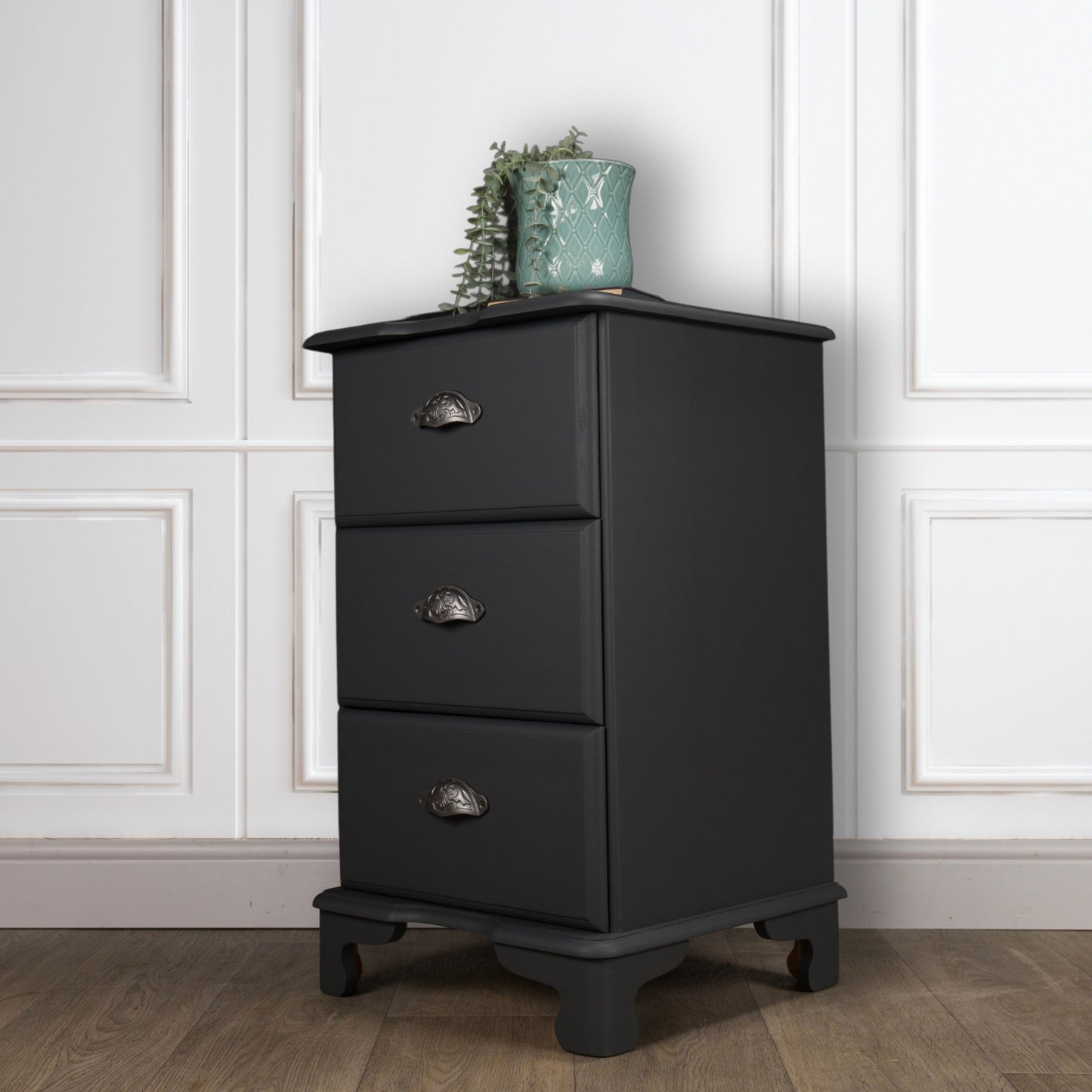 Pair of Vintage Solid Pine Bedside Tables