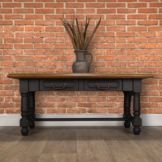 Upcycled Solid Oak Large Coffee Table