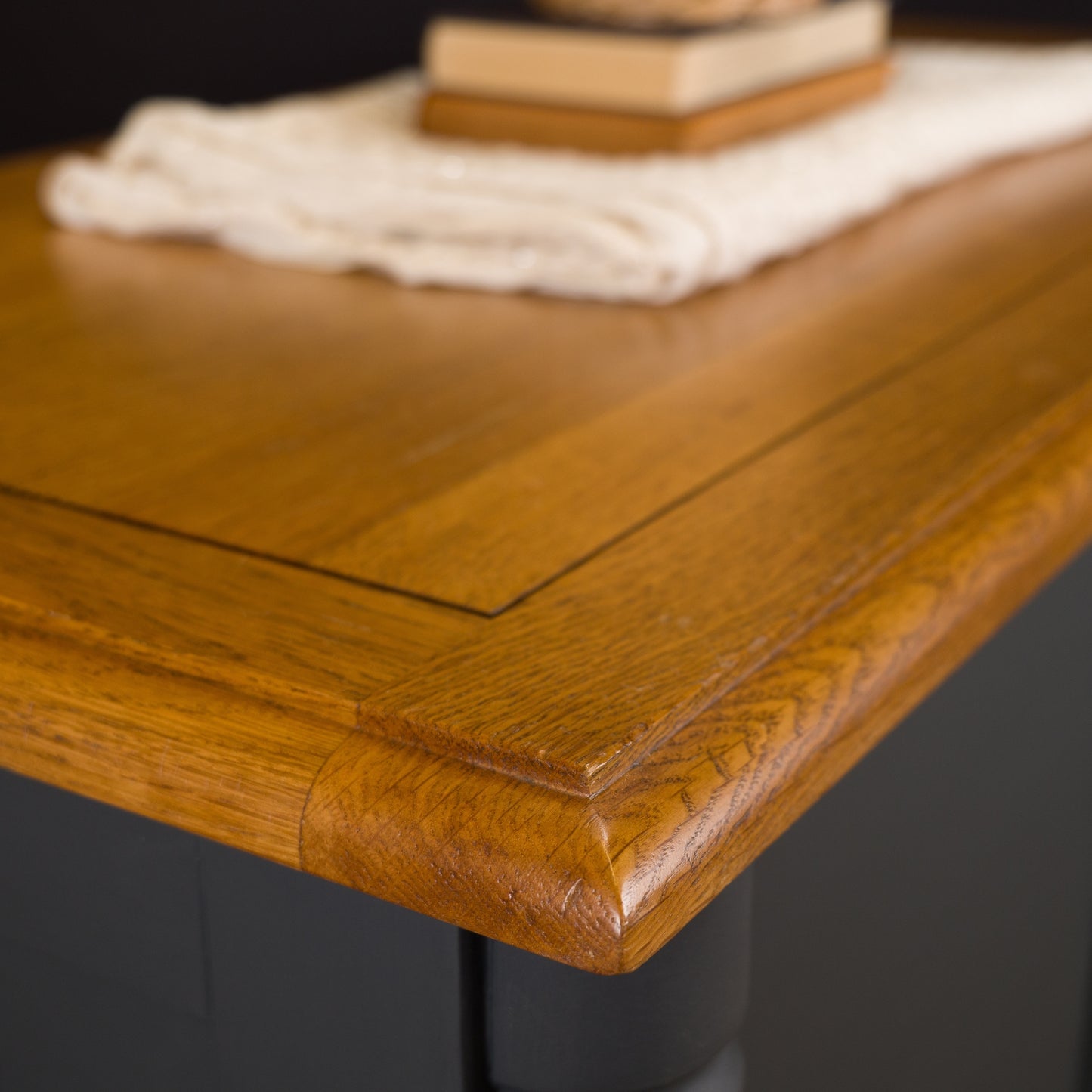 Upcycled Oak Blanket Box