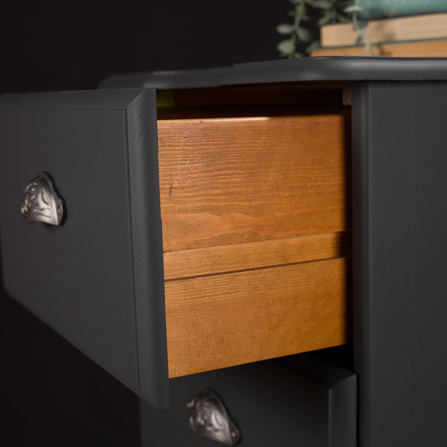 Pair of Vintage Solid Pine Bedside Tables