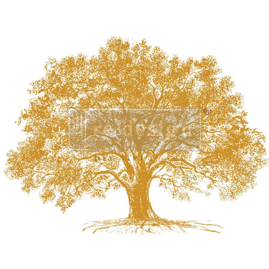 Growth Gold Foil Transfer - Redesign with Prima Kacha Furniture 18” x 24”