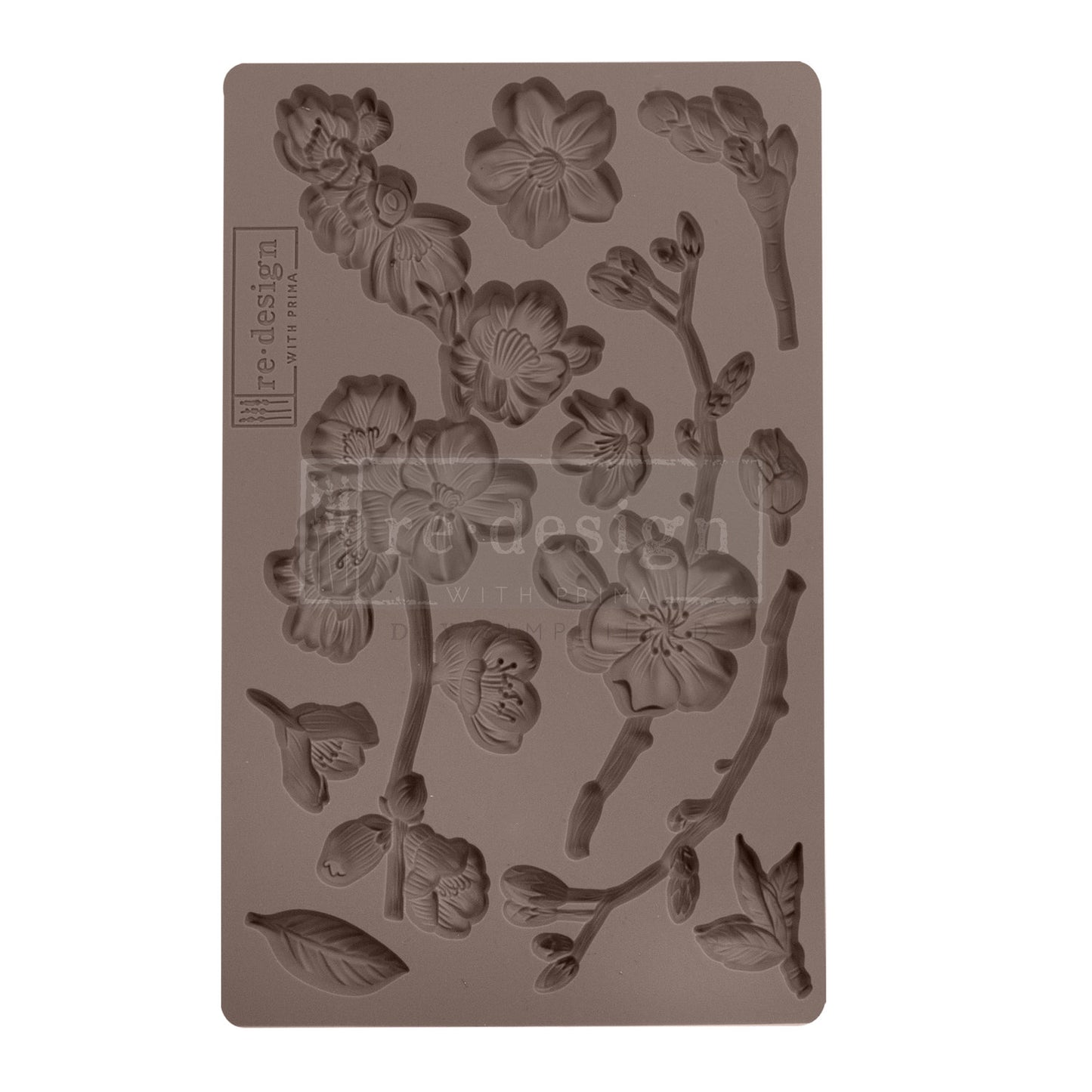 Redesign with Prima - Cherry Blossoms Decor Mould 5”x8”